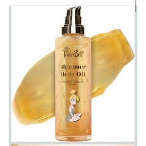 Disney tinker bell shimmer body oil- coconut vanilla